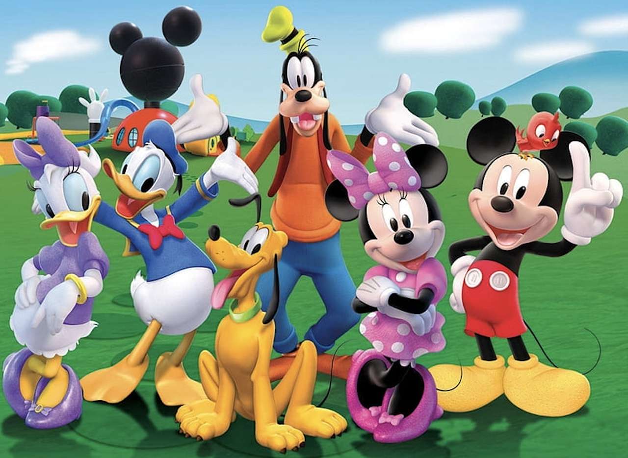 La casa club de Mickey y Minnie Mouse - Puzzle Factory
