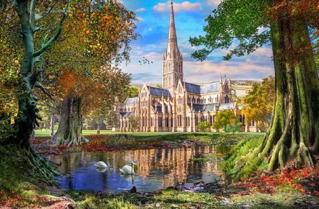 Katedra Salisbury puzzle online