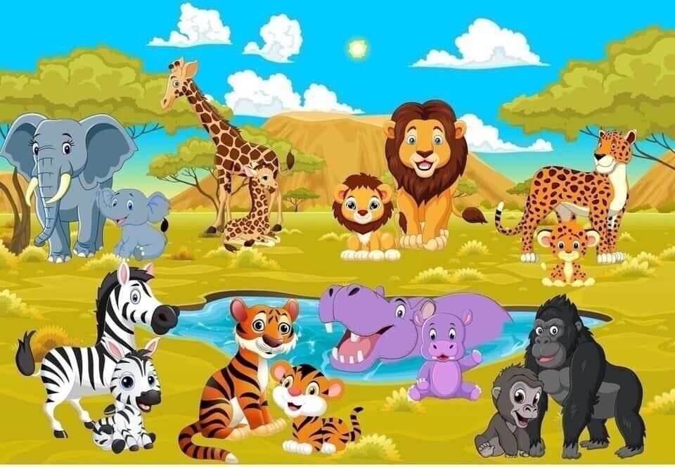 zwierzęta egzotyczne puzzle online