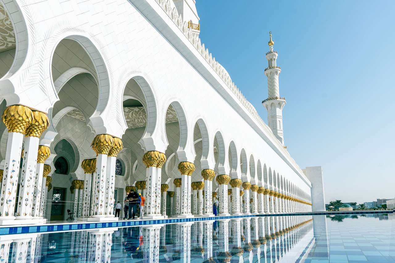 Świątynia Emiratów puzzle online
