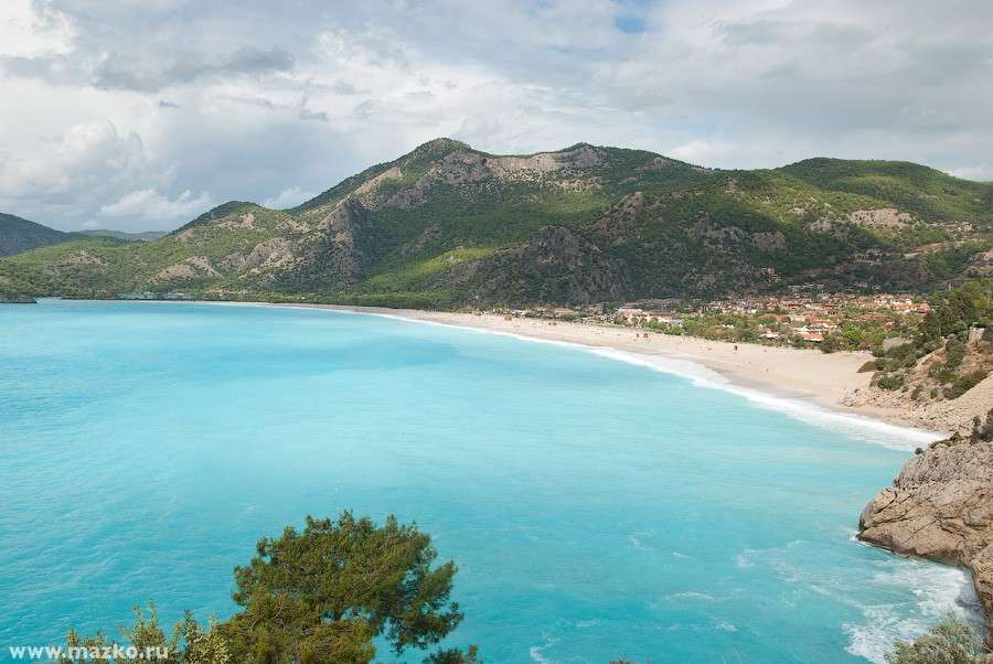 Plaża w Turcji puzzle online