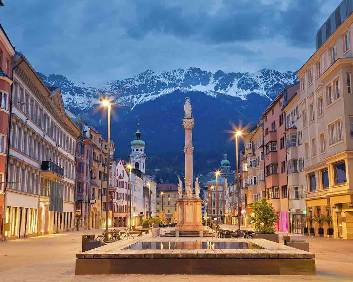 Innsbruck – miasto statutarne w Austrii puzzle online