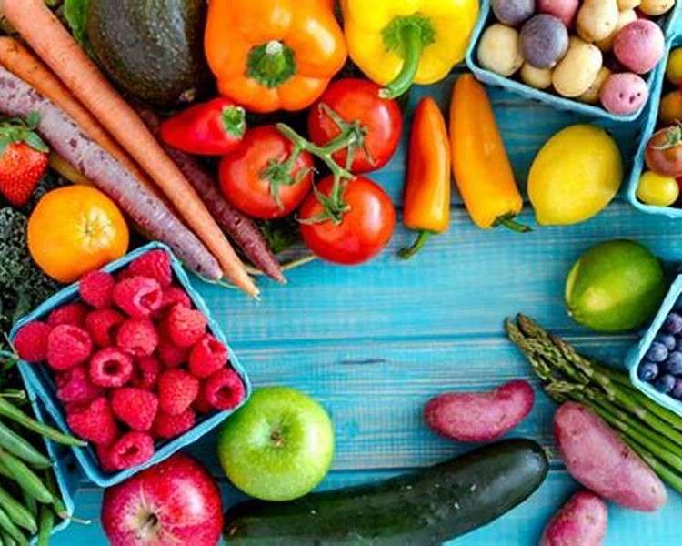 Witaminy w owocach i warzywach puzzle online