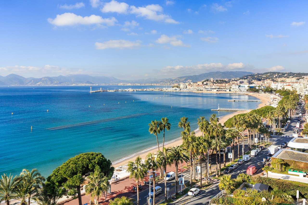 Cannes to wspaniałe miasto puzzle online