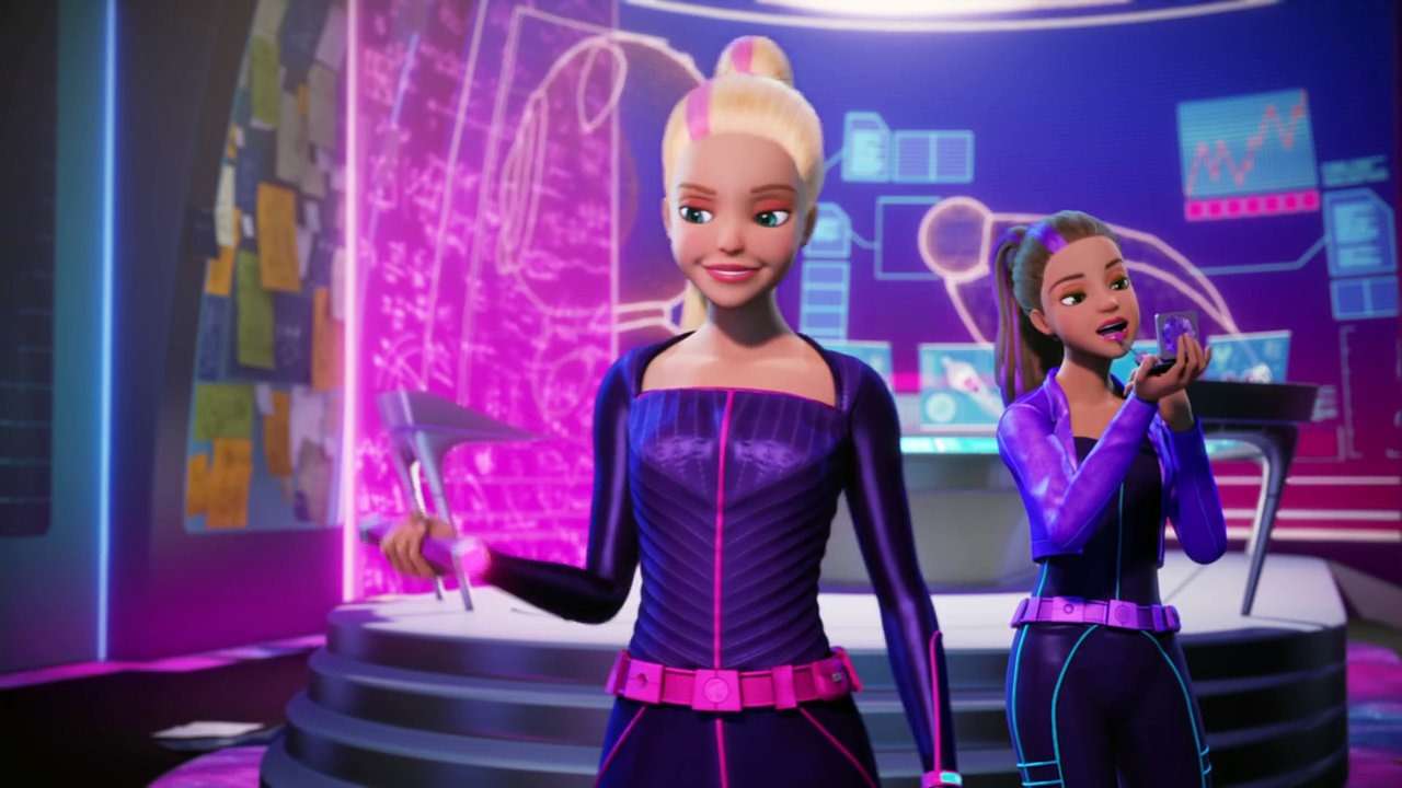 Barbie tajny agent puzzle online