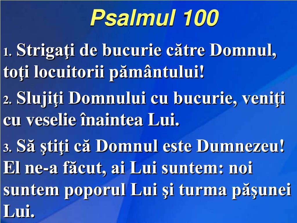 psalm 100 puzzle online