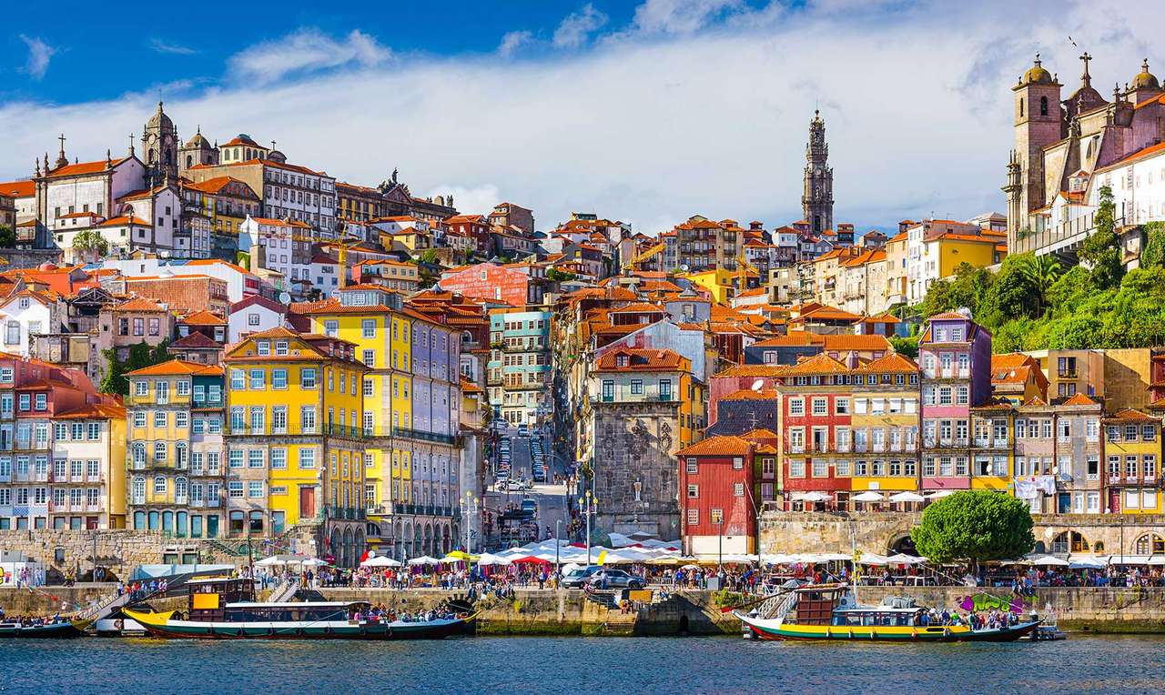 Porto w kolorze puzzle online