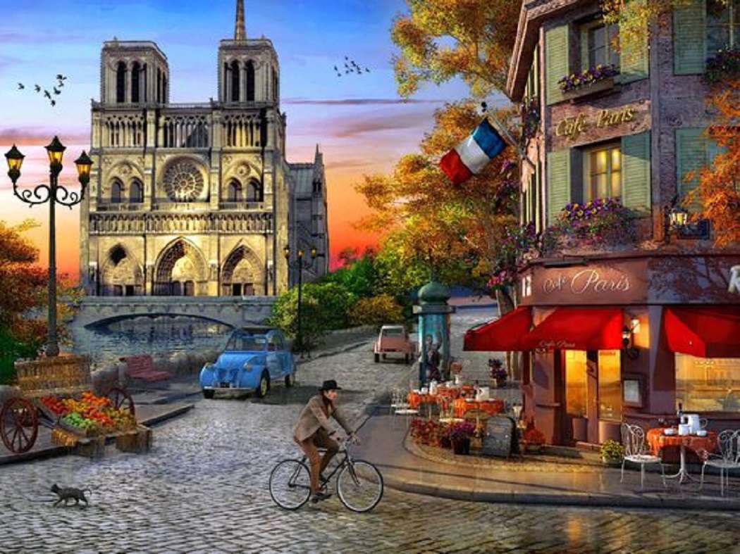 Notre Dame - Paryż puzzle online