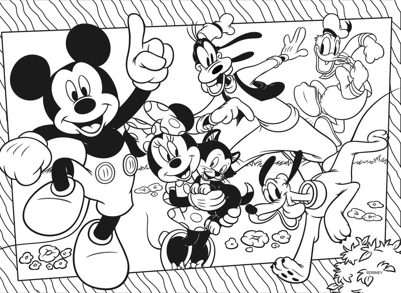 obraz Disneya puzzle online