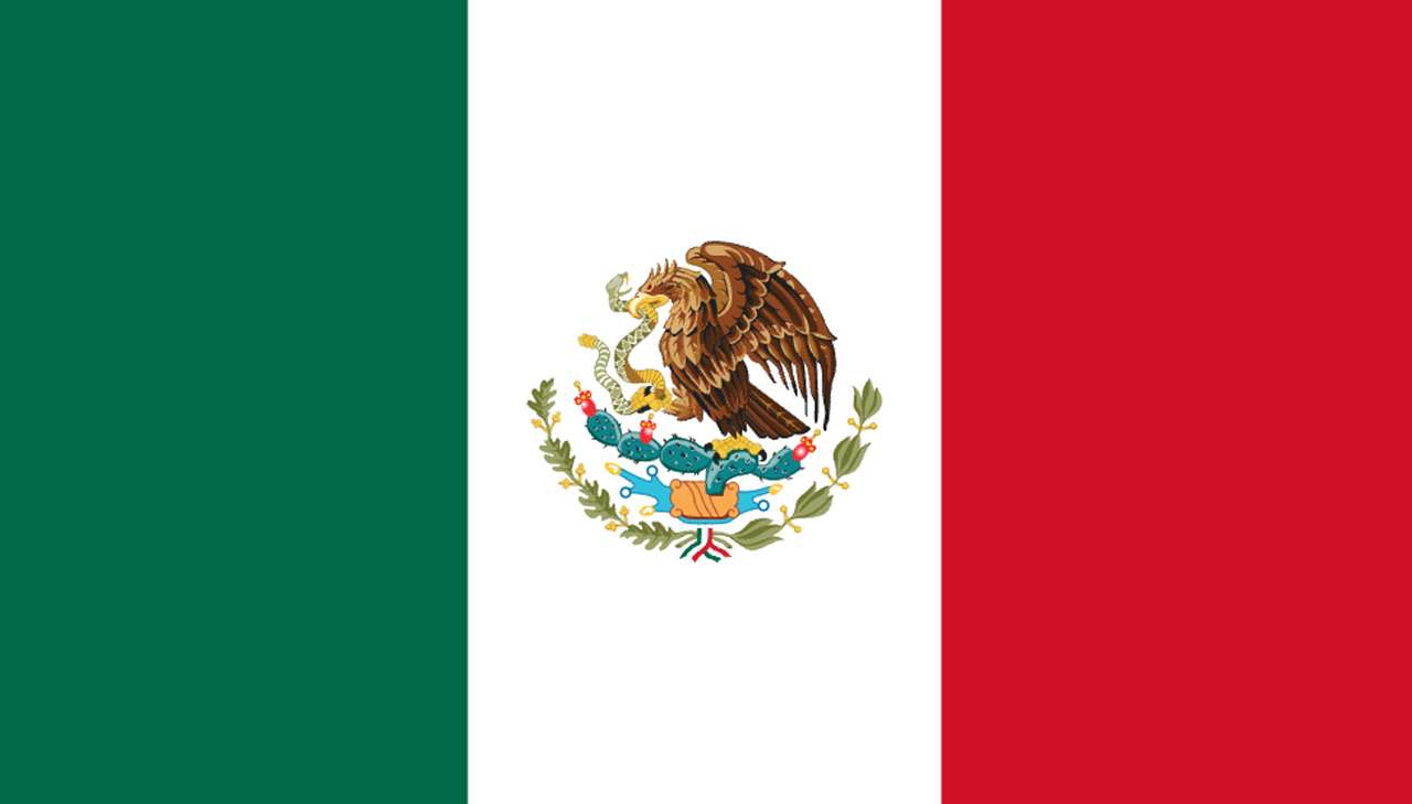 Meksyk, flaga Meksyku puzzle online