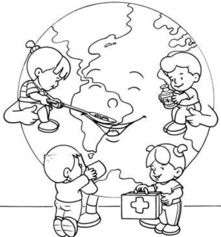 Świat dla dzieci puzzle online
