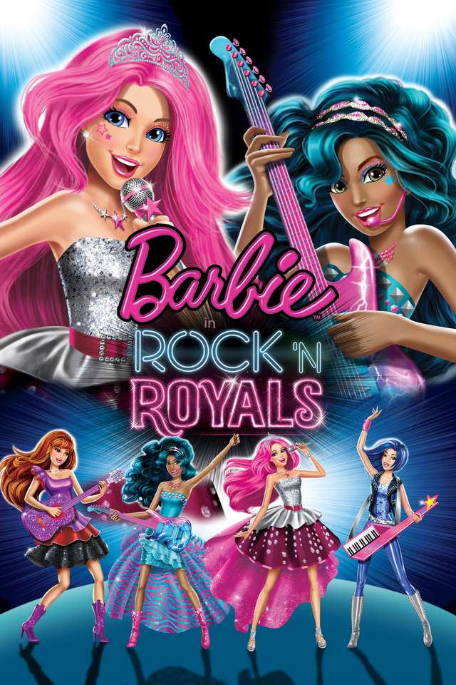 Barbie rock n royals puzzle online