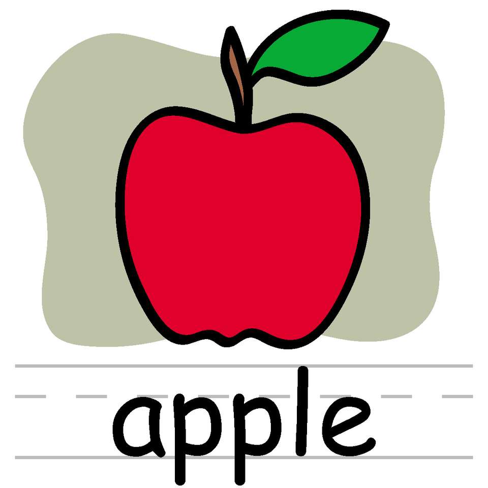 red apple puzzle online