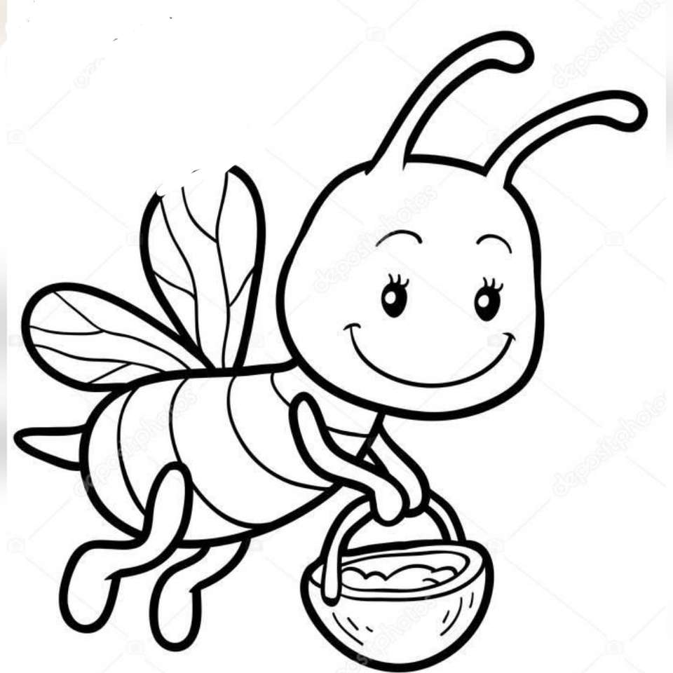 zagadka pszczół puzzle online