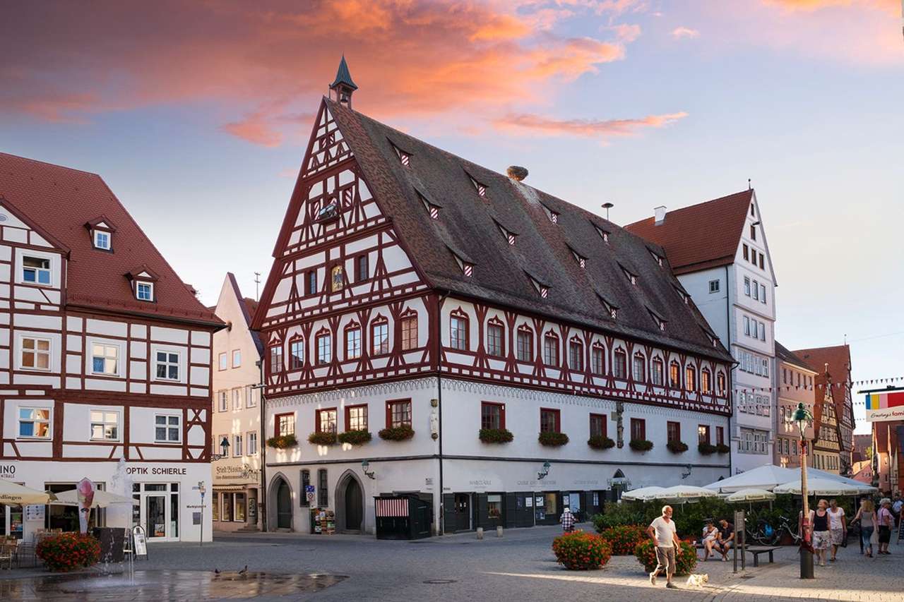 domy z muru pruskiego puzzle online