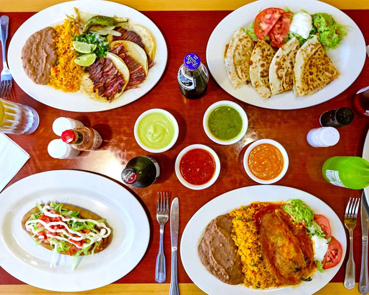 Jedzenie Teksańsko-Meksykańskie puzzle online