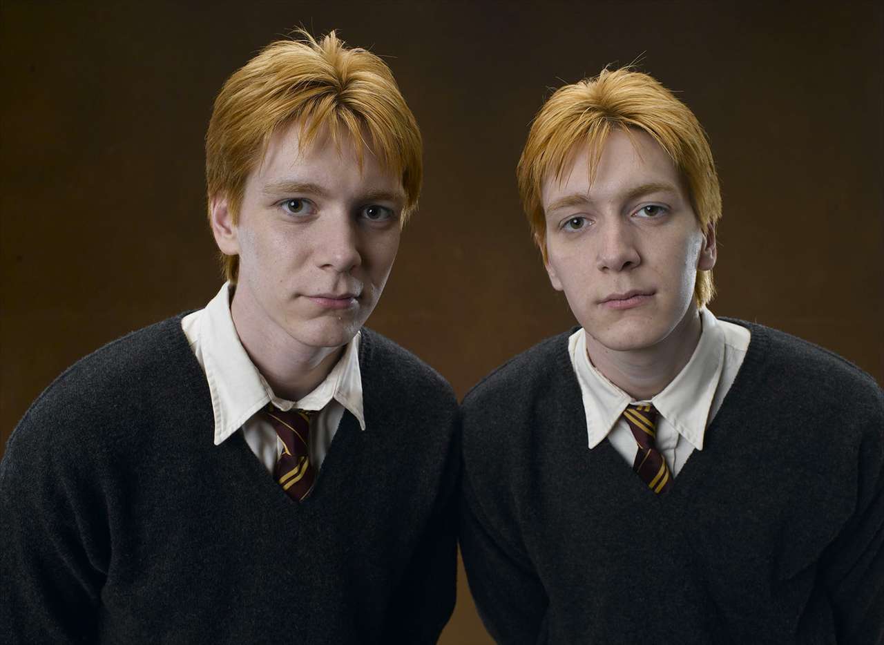 bliźniaki Weasley'ów puzzle online