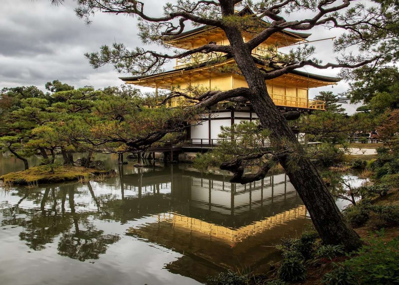 Japonia-Kioto -Budynek Świątyni puzzle online