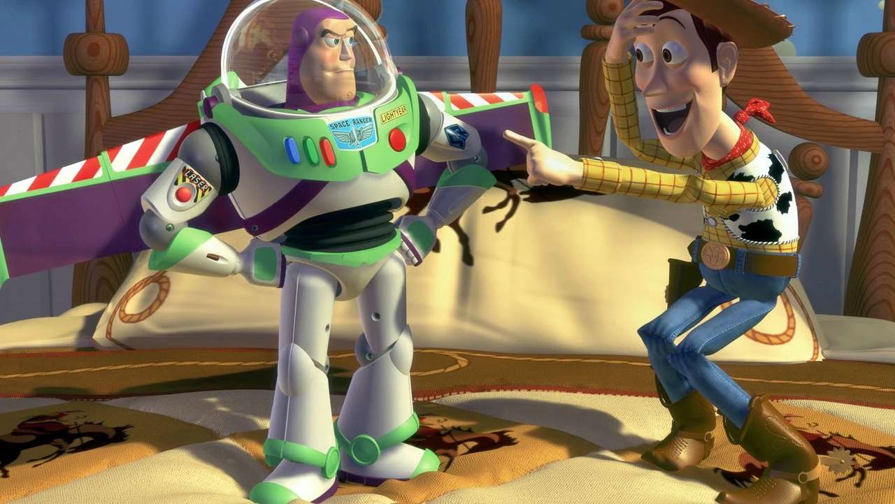 Toy Story Buzz i Woody puzzle online