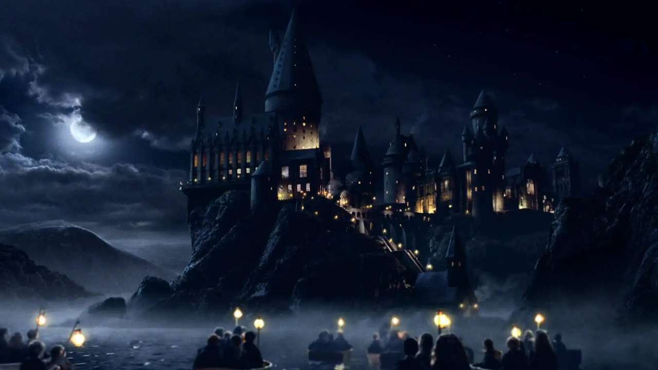 Hogwart, magia i czarodziejstwo puzzle online