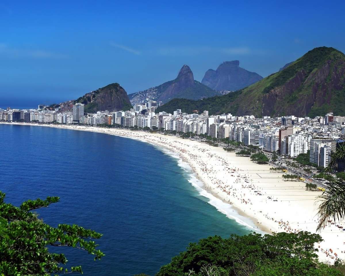 Rio de Janerio, z plażą puzzle online