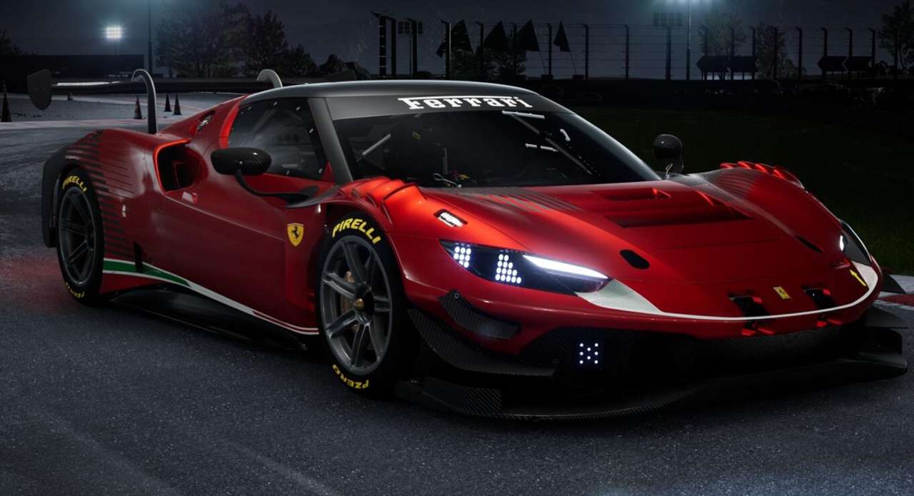Ferrari 296 GT3 puzzle online