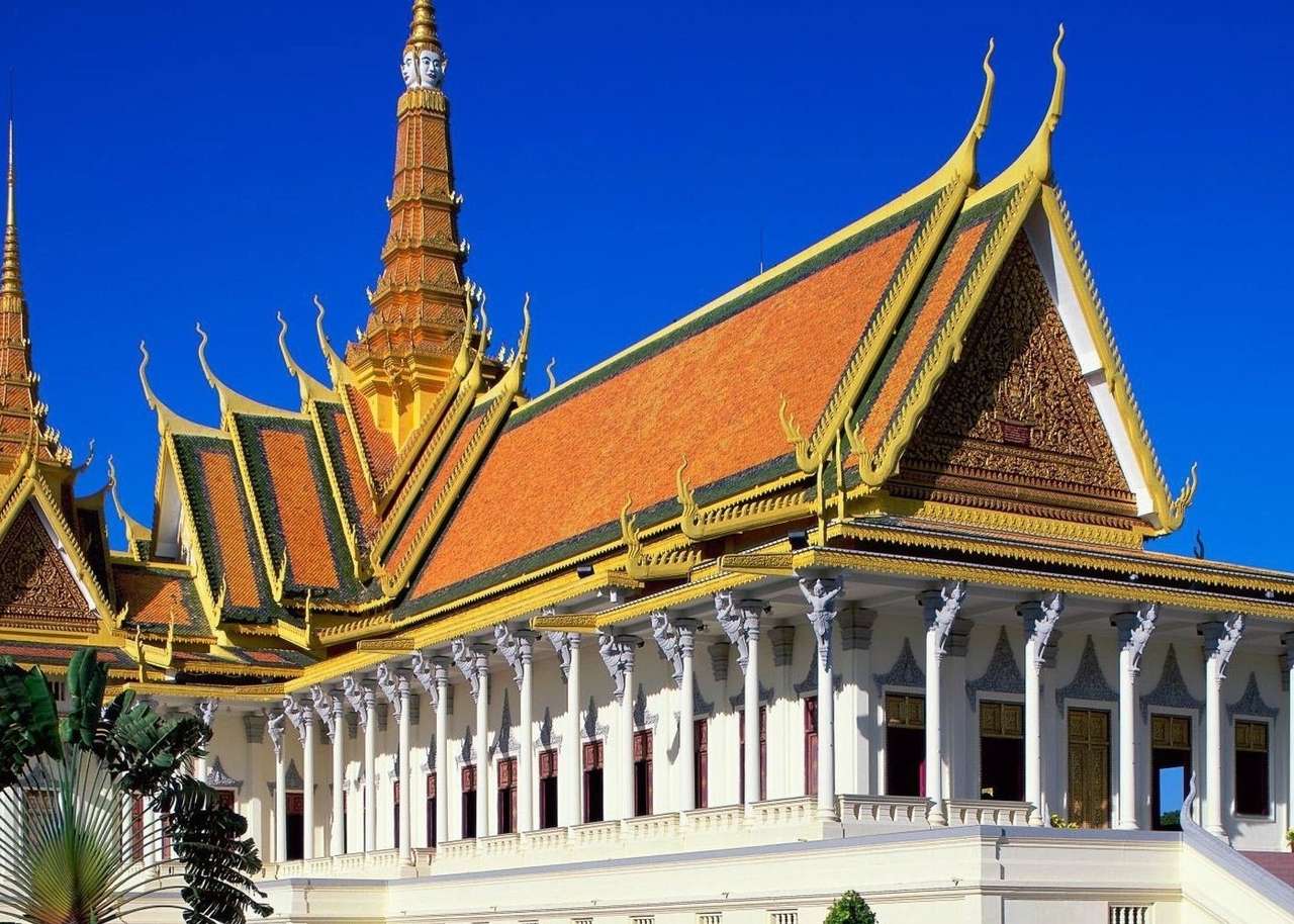 Pałac w Kambodży puzzle online