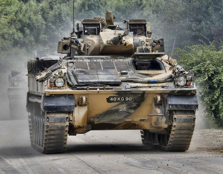 Czołg- FV 510 Warrior, Bojowy wóz piechoty puzzle online