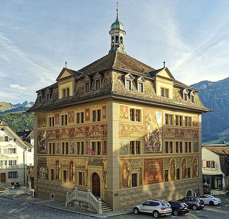 Ratusz w Schwyz (Szwajcaria) puzzle online