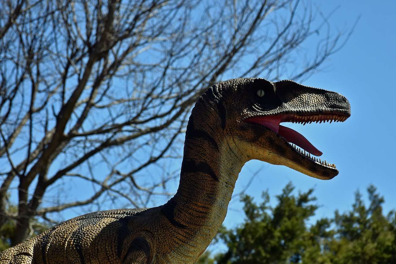 Dinozaur Velociraptor puzzle online