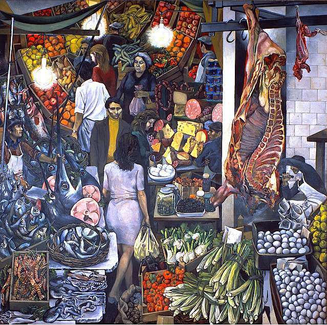 renato guttuso mercato puzzle online