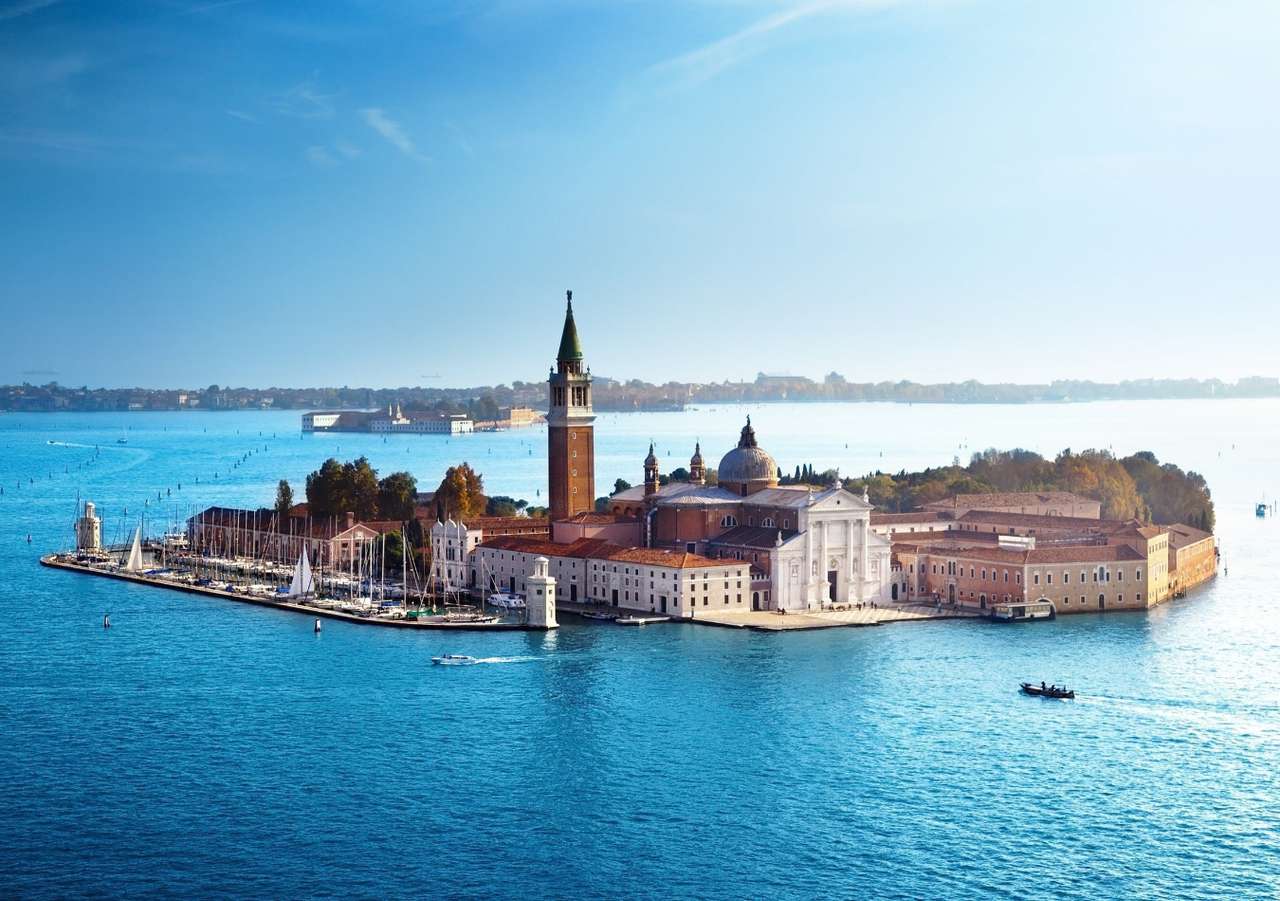 San Giorgio Maggiore −mała wyspa Laguny Weneckiej puzzle online