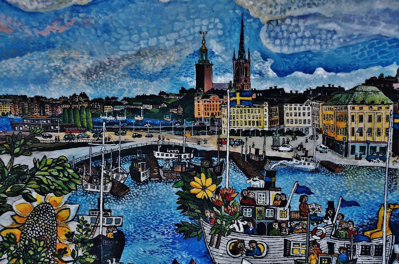 Obrazek ze Sztokholmu puzzle online