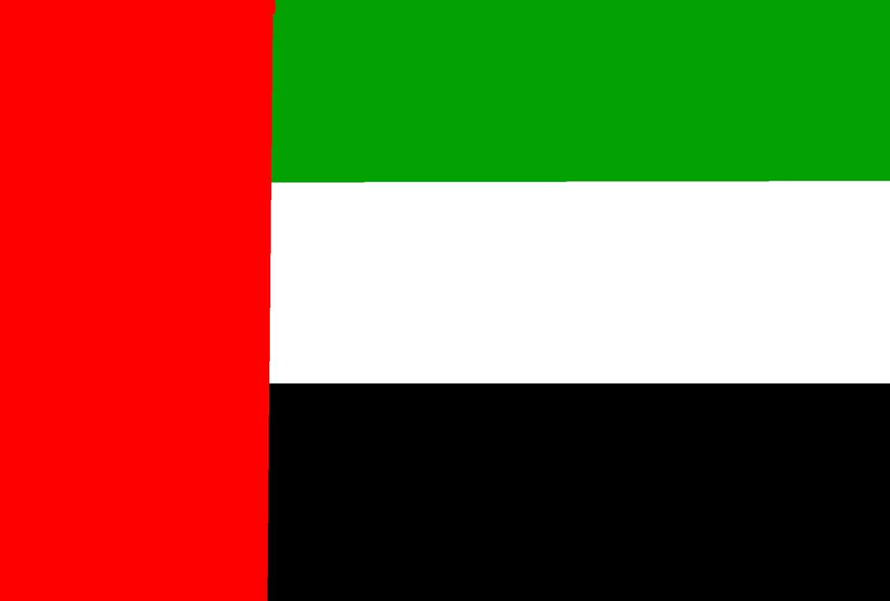 Flaga Zjednoczonych Emiratów Arabskich puzzle online