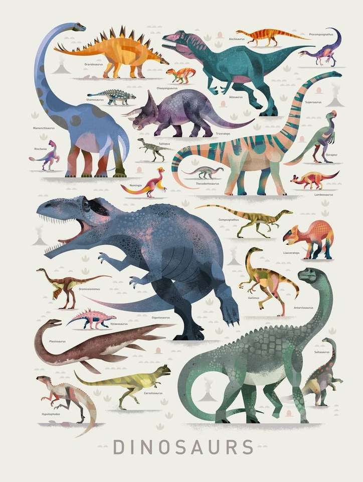 dinozaur puzzle online