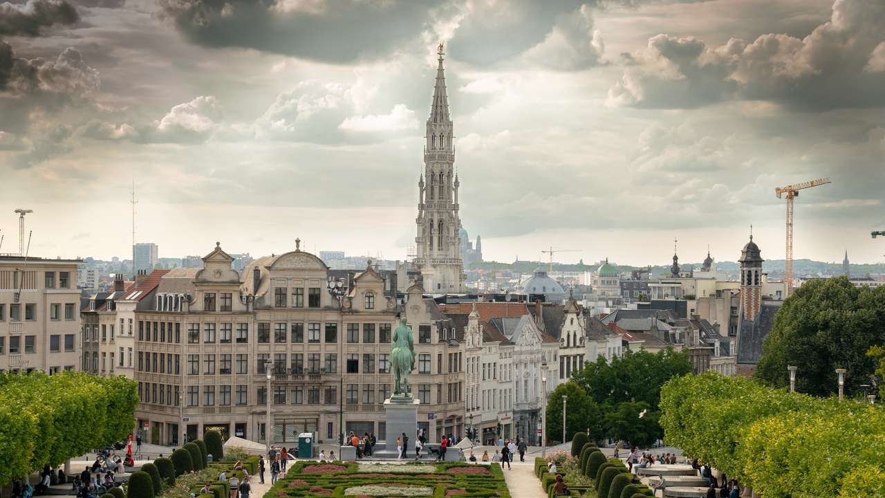Grand Place, Bruksela, Belgia puzzle online