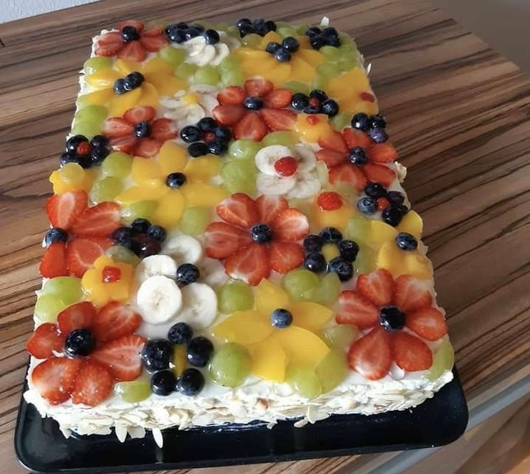 Idealne pyszne ciasto na Wielkanoc puzzle online