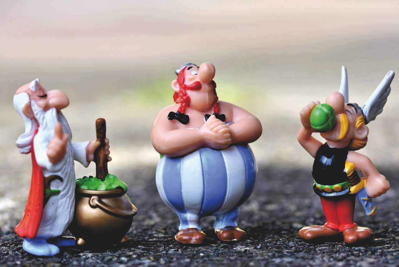 Obelix i Asterix puzzle online