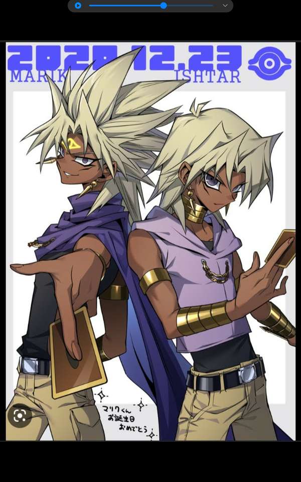 Marik i jego yami puzzle online