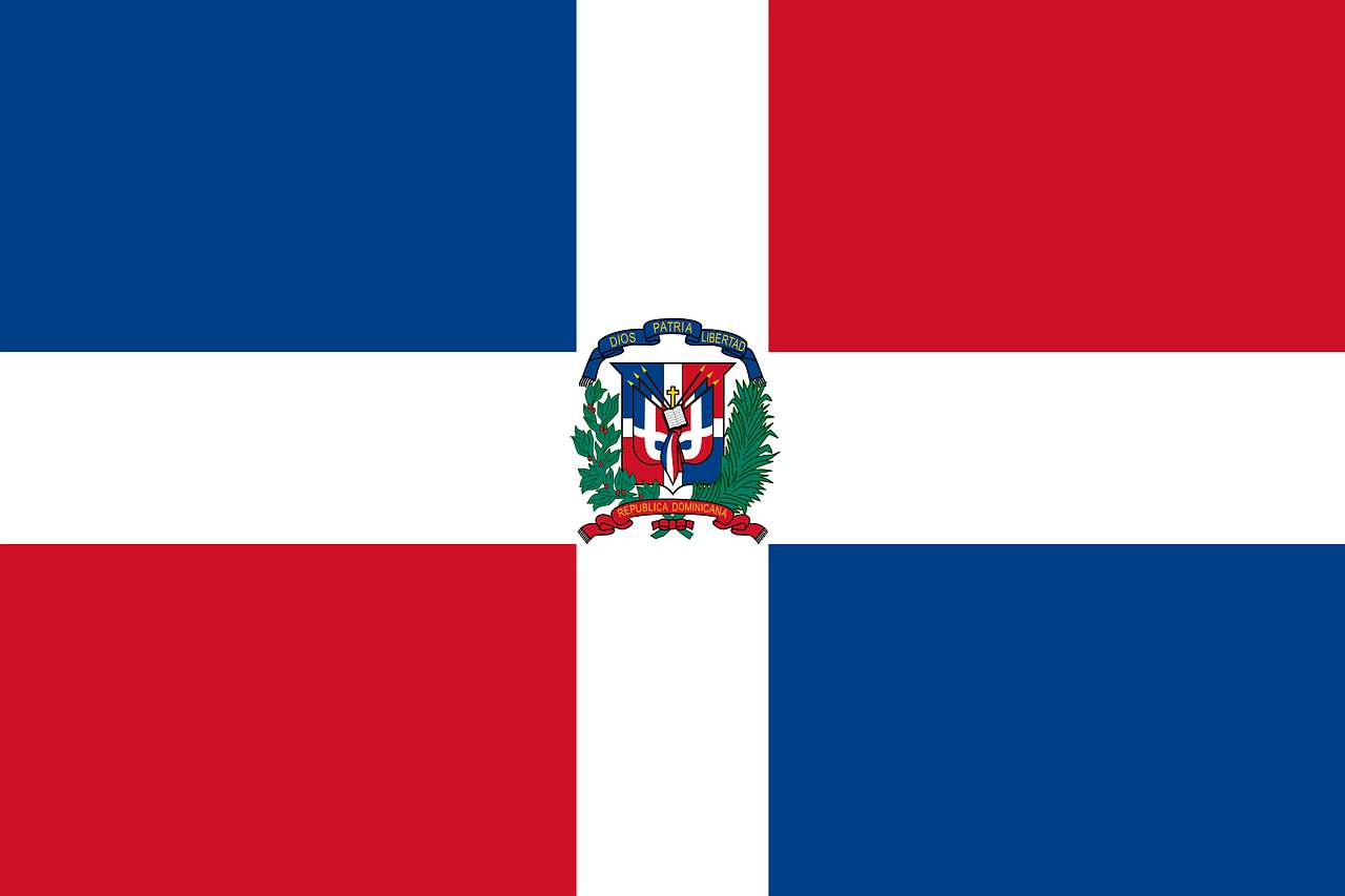 Flaga Dominikany puzzle online