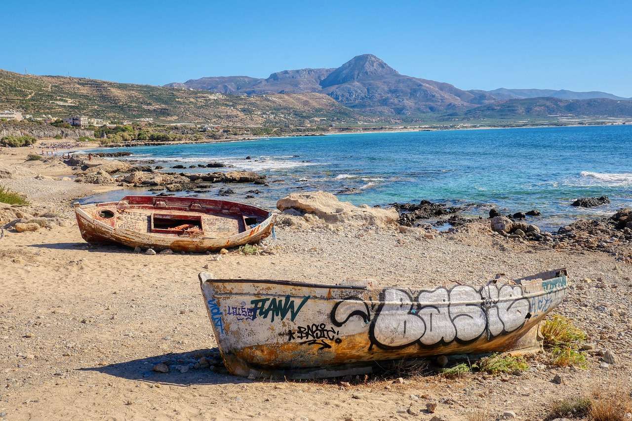Plaża Grecja puzzle online