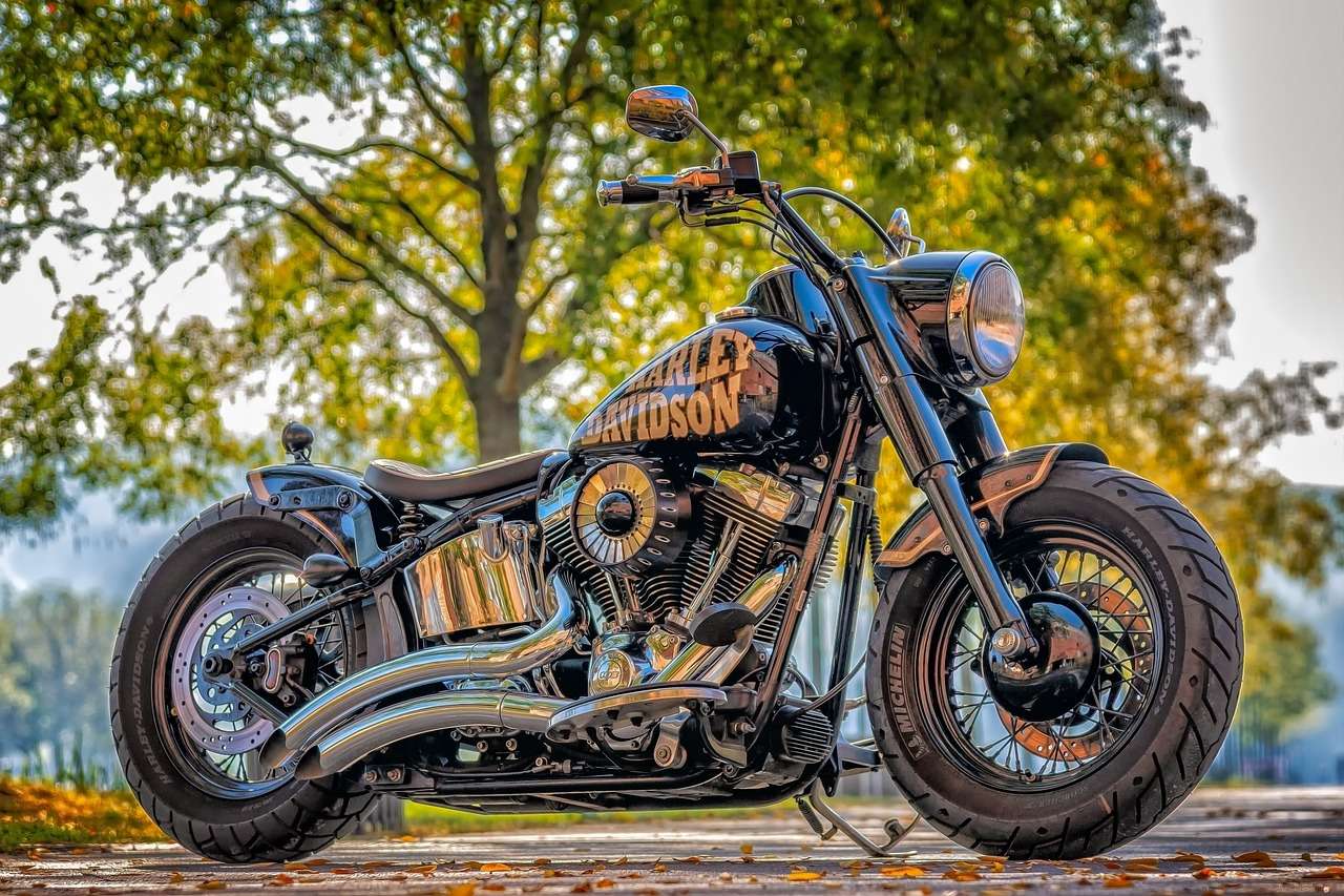 Motocykl Harley Davidson puzzle online