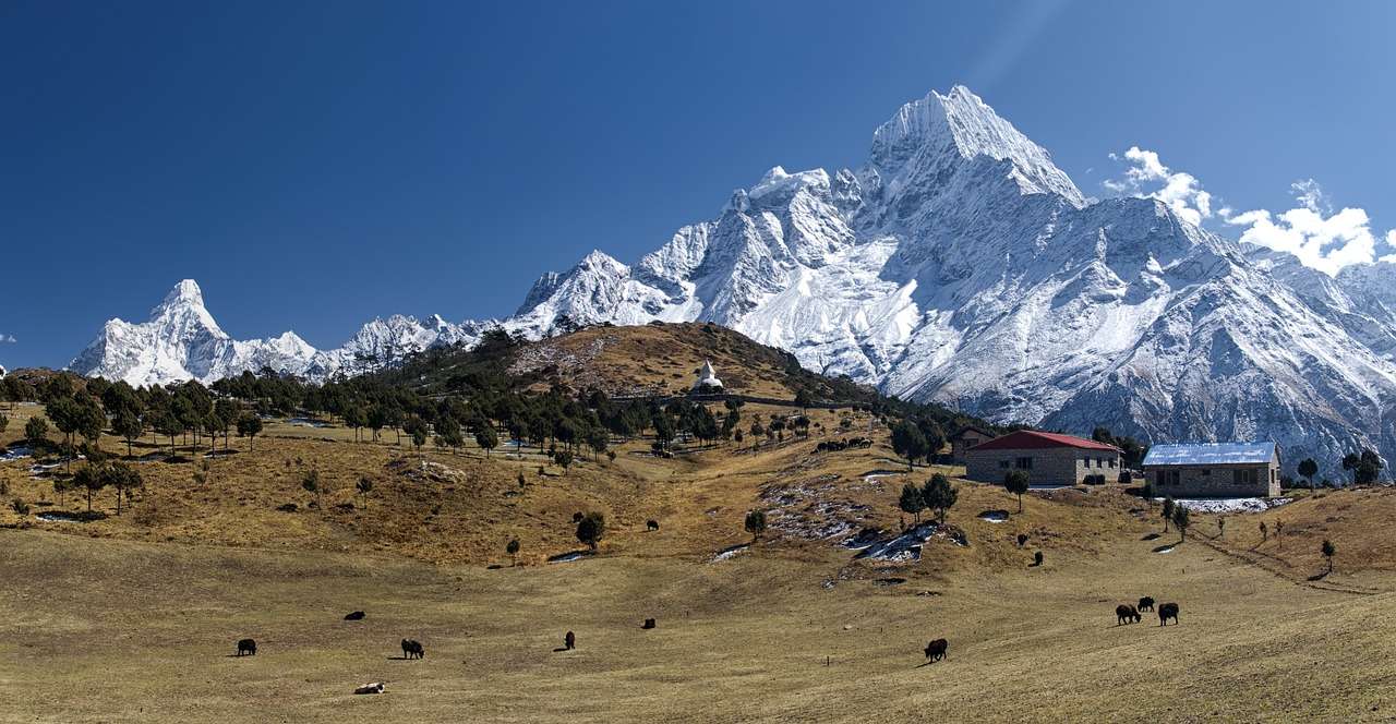 Himalaje Nepalu puzzle online
