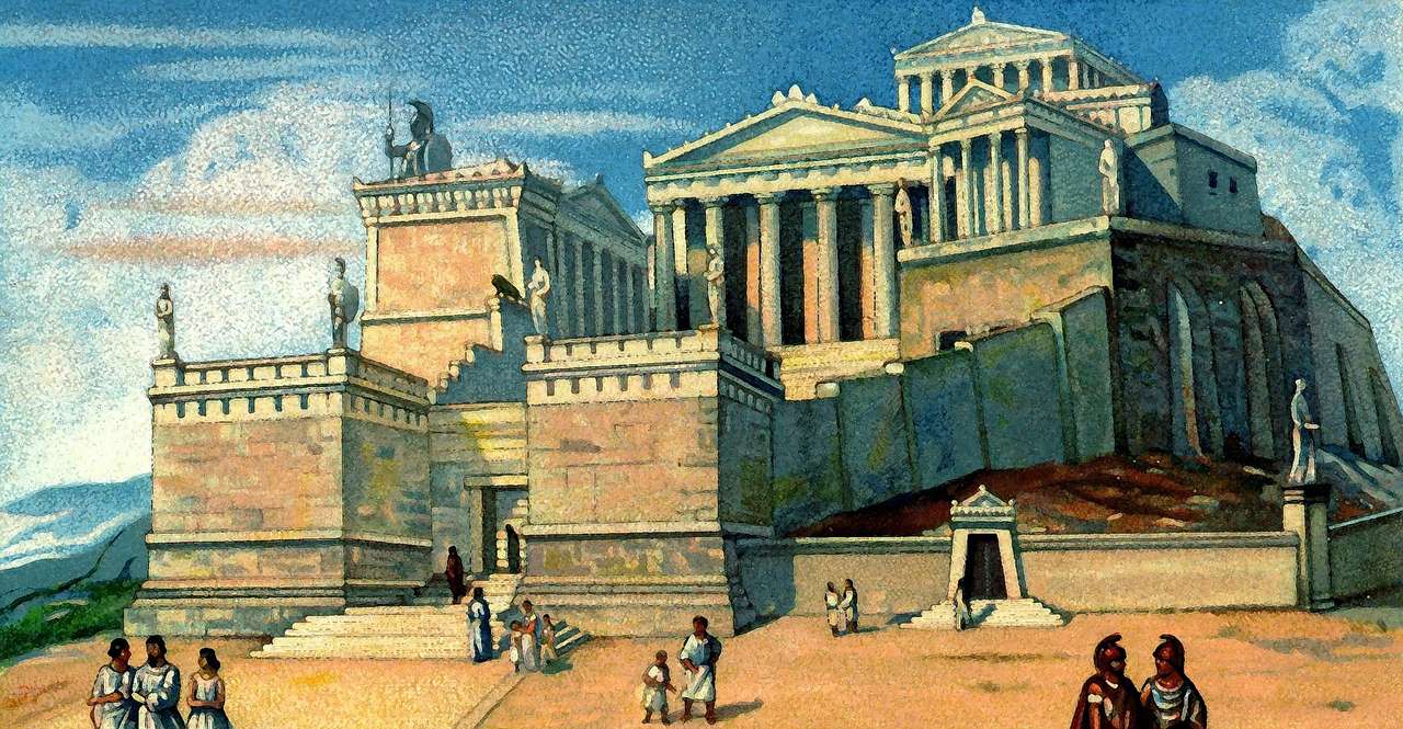Grecja, Akropol puzzle online