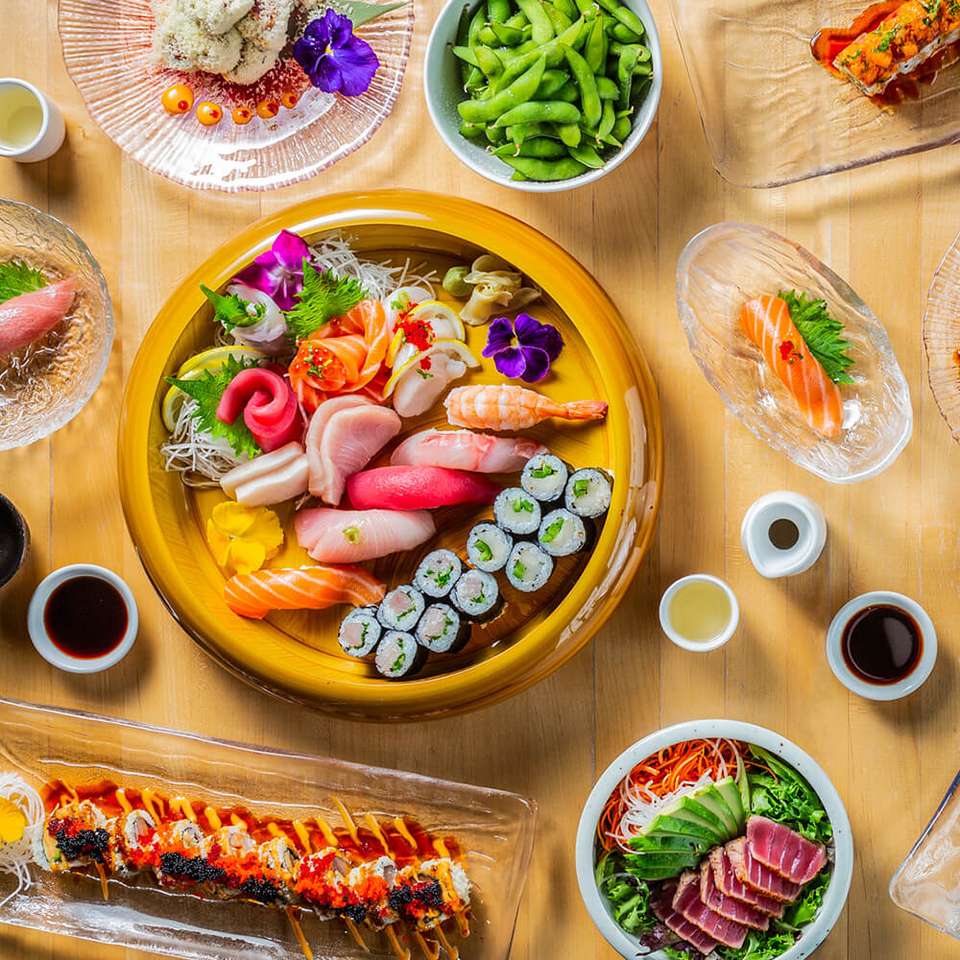 Pyszne Sushi puzzle online