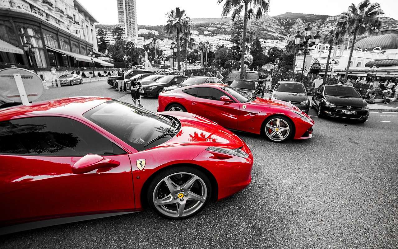 Samochód, Ferrari puzzle online