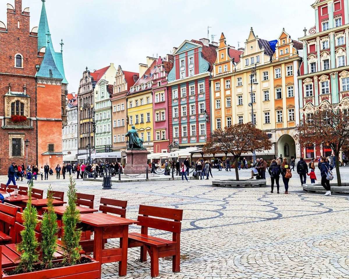 Stare miasto we Wrocławiu puzzle online