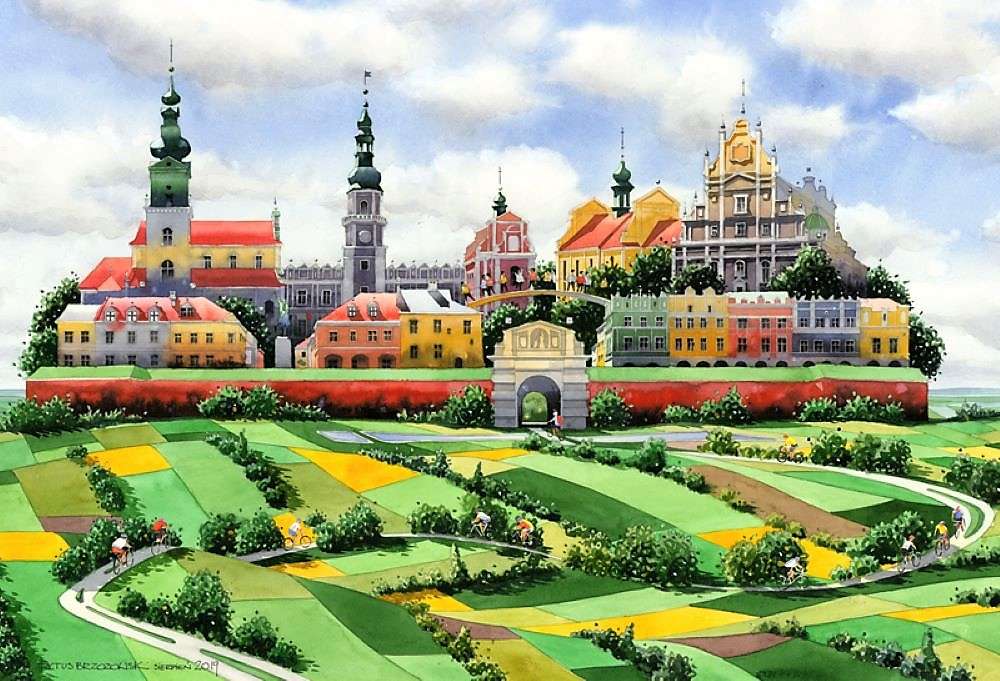 Zamość w Polsce puzzle online