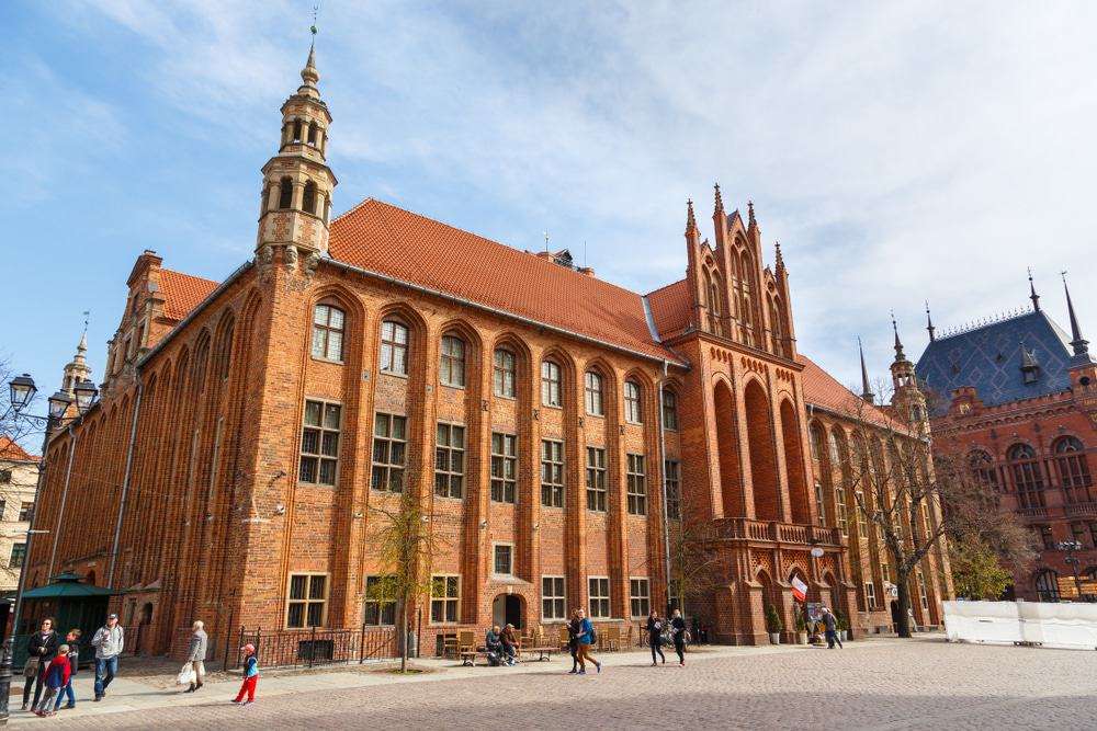 Miasto Toruń w Polsce puzzle online