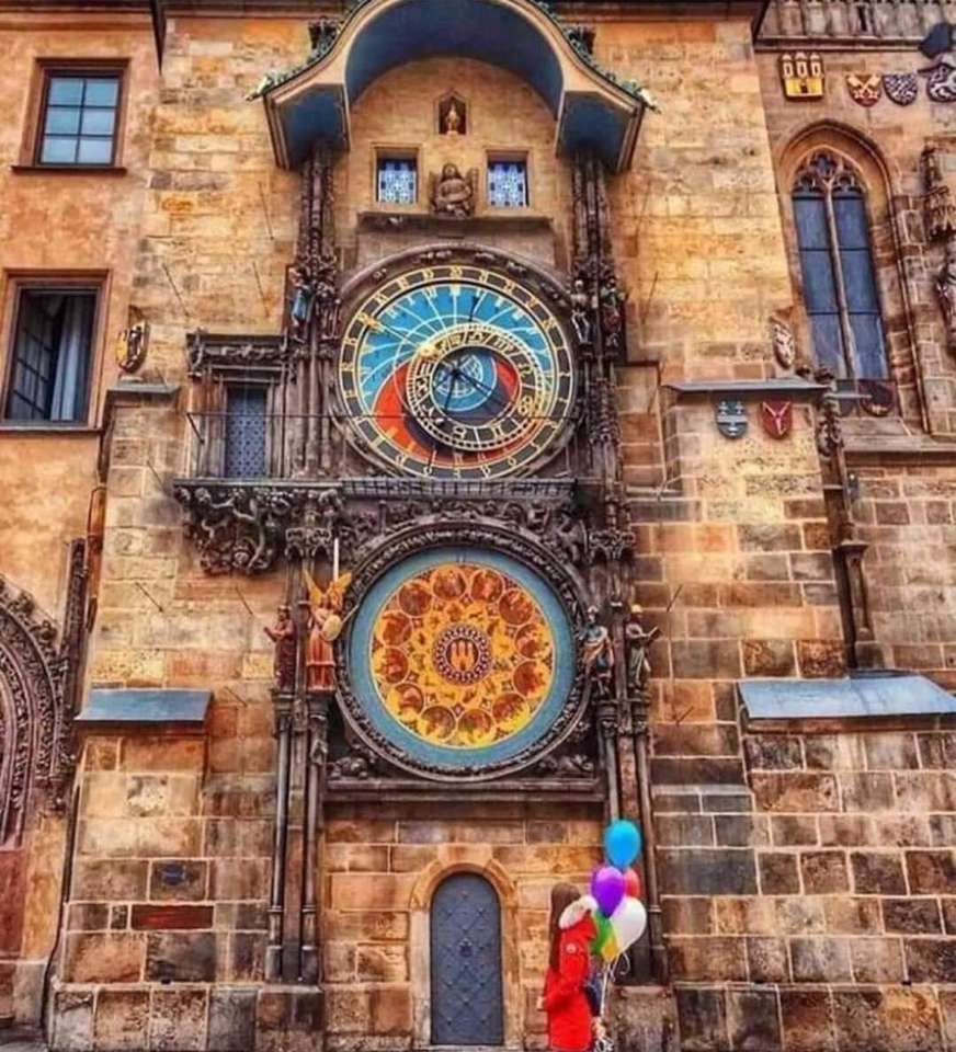 Zegar astronomiczny w Pradze puzzle online